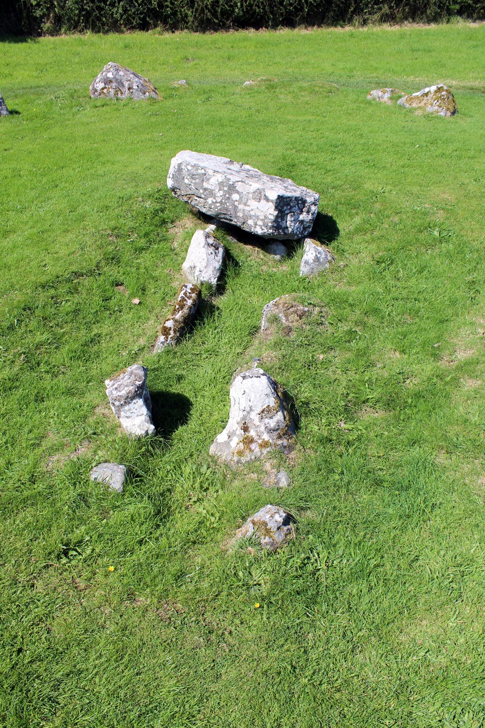 The passage of Circle 3 at Carrowmore