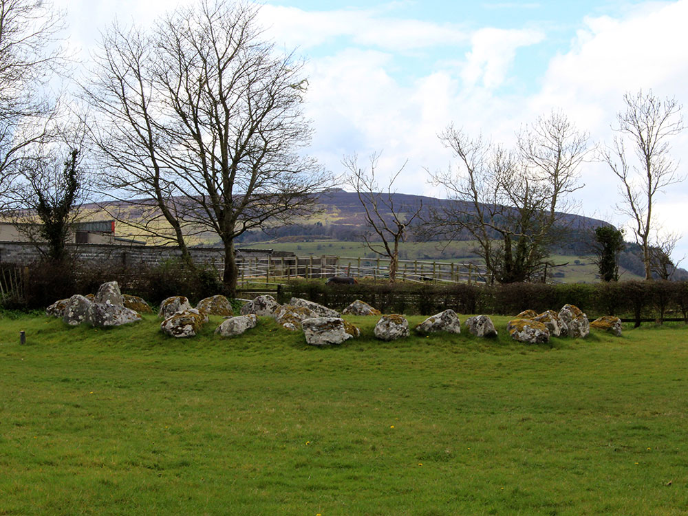 Circle 3 and Knocknarea.