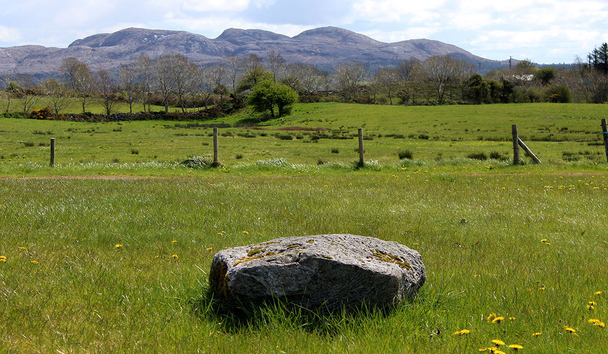 The Ballygawley mountains.