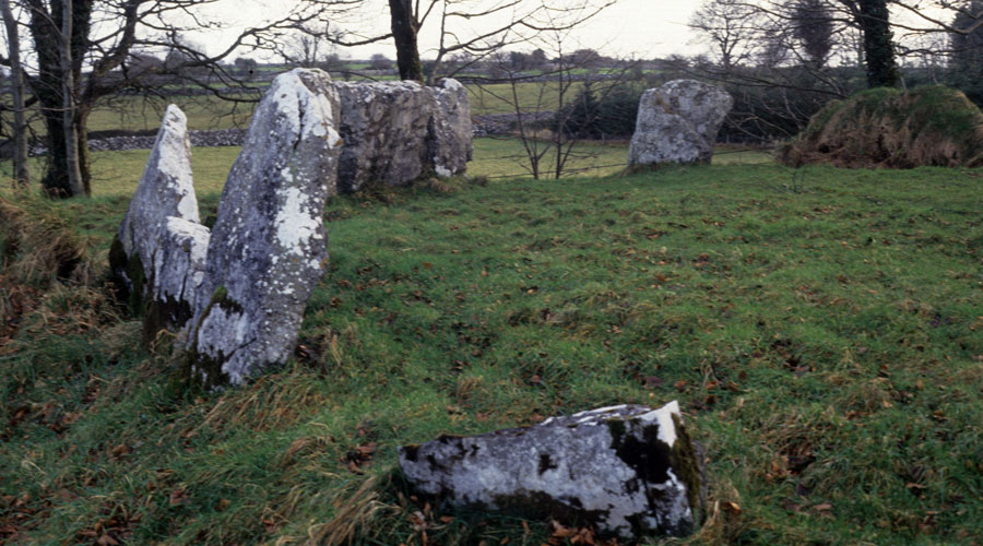 The most complete of the four stone circles.