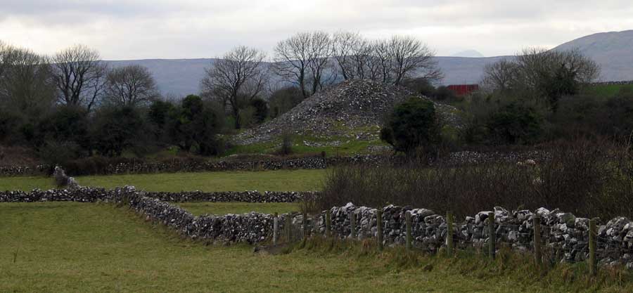 Daithí's cairn.