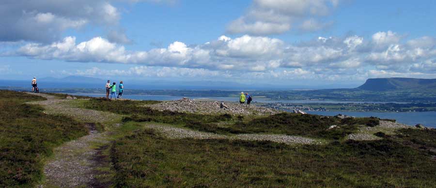 The Knocknarea North passage tomb.