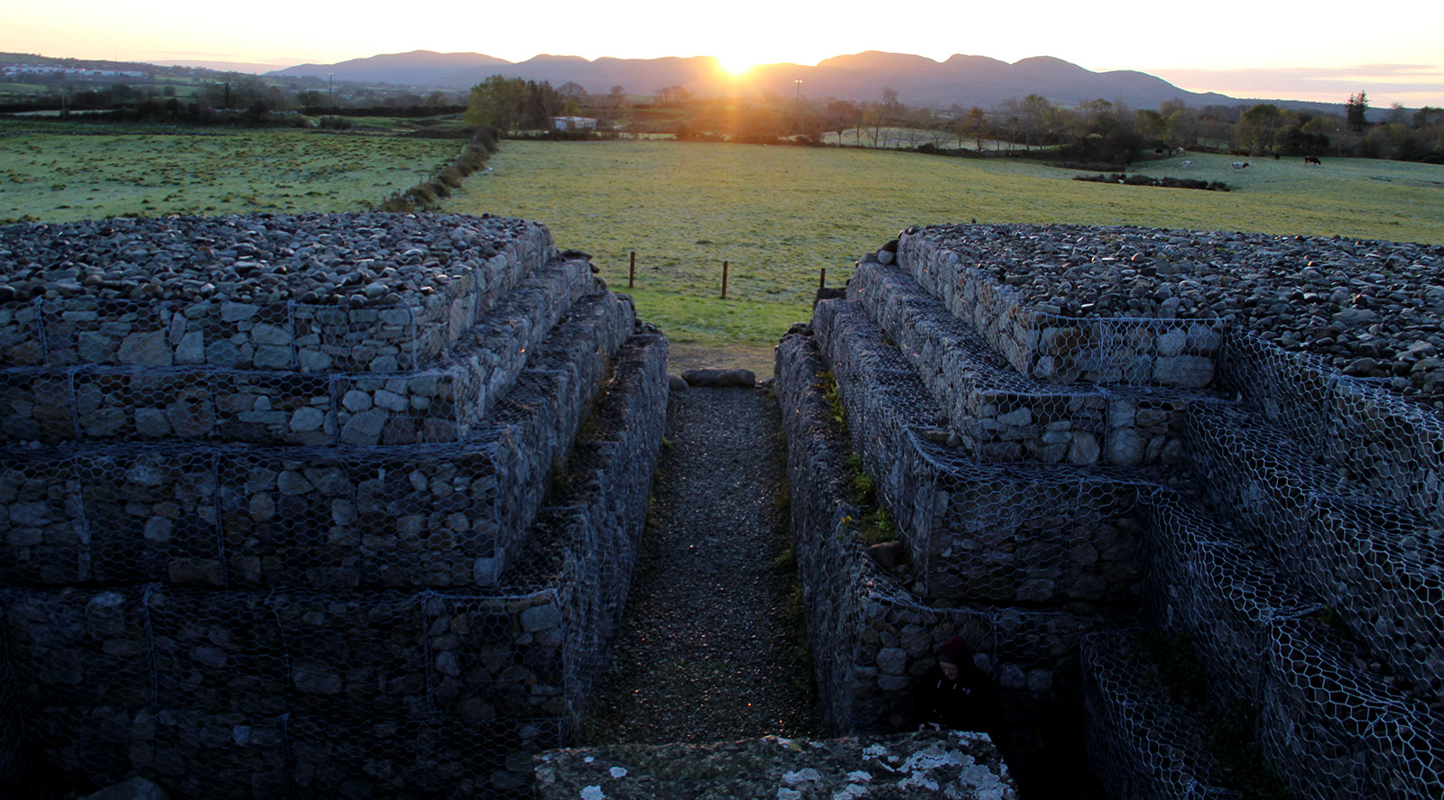 Sunrise over the Ballygawley Mountains in County Sligo.