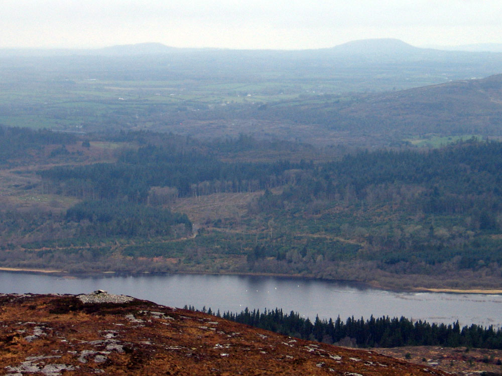 The view from the Cailleach's house.