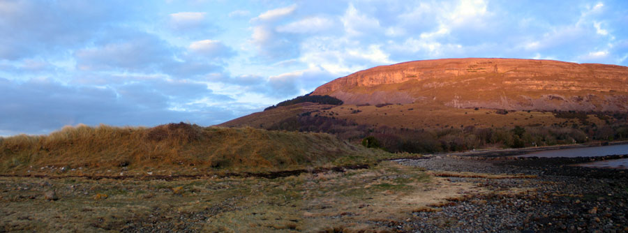A midden at Culleenamore in County Sligo.