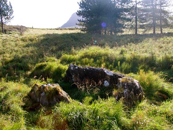 The Strandhill megalith.