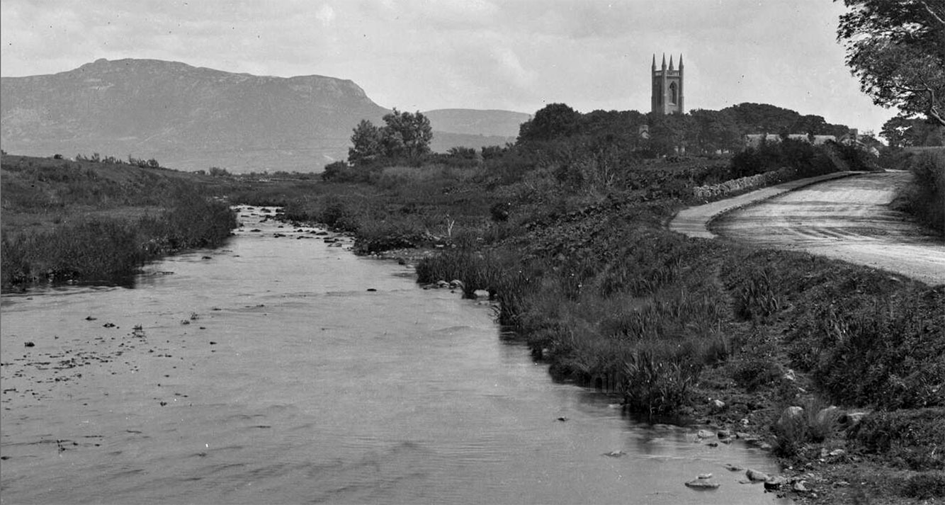 The monastery at Druncliffe.