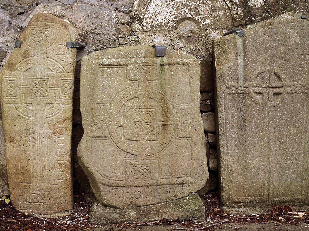 Cross-slabs at Durrow.