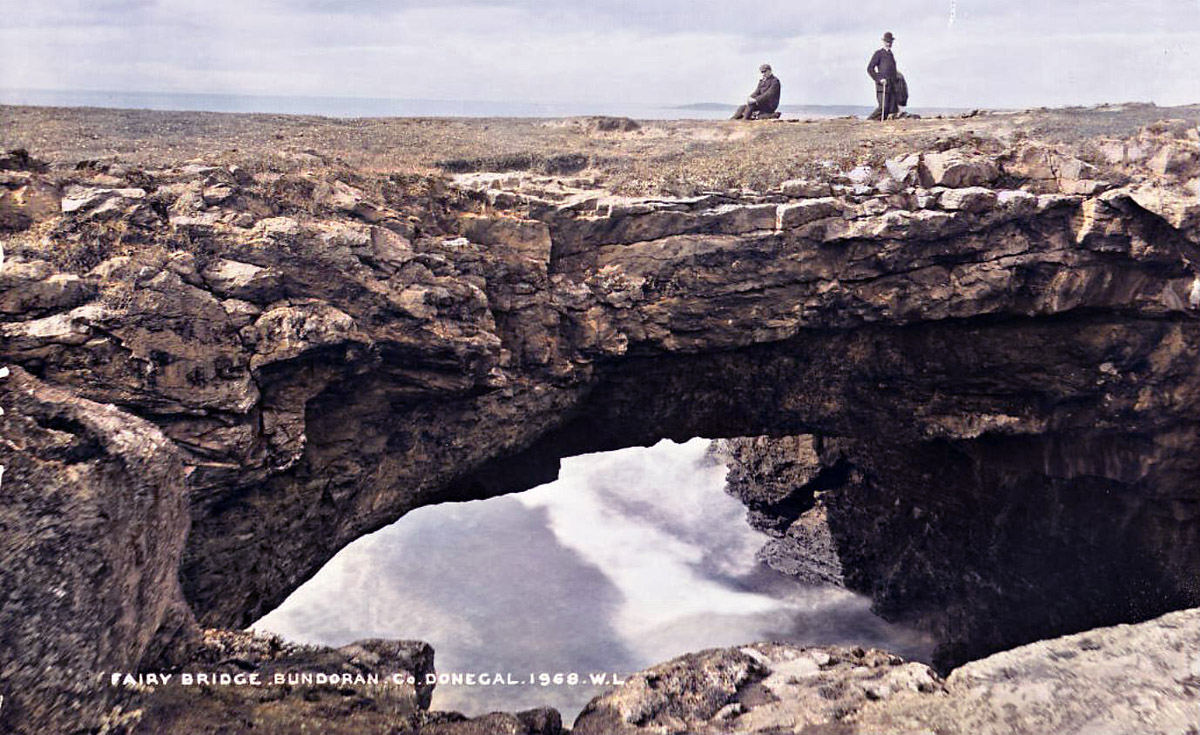 The Fairy Bridge at Bondoran, close to the Finner megaliths.