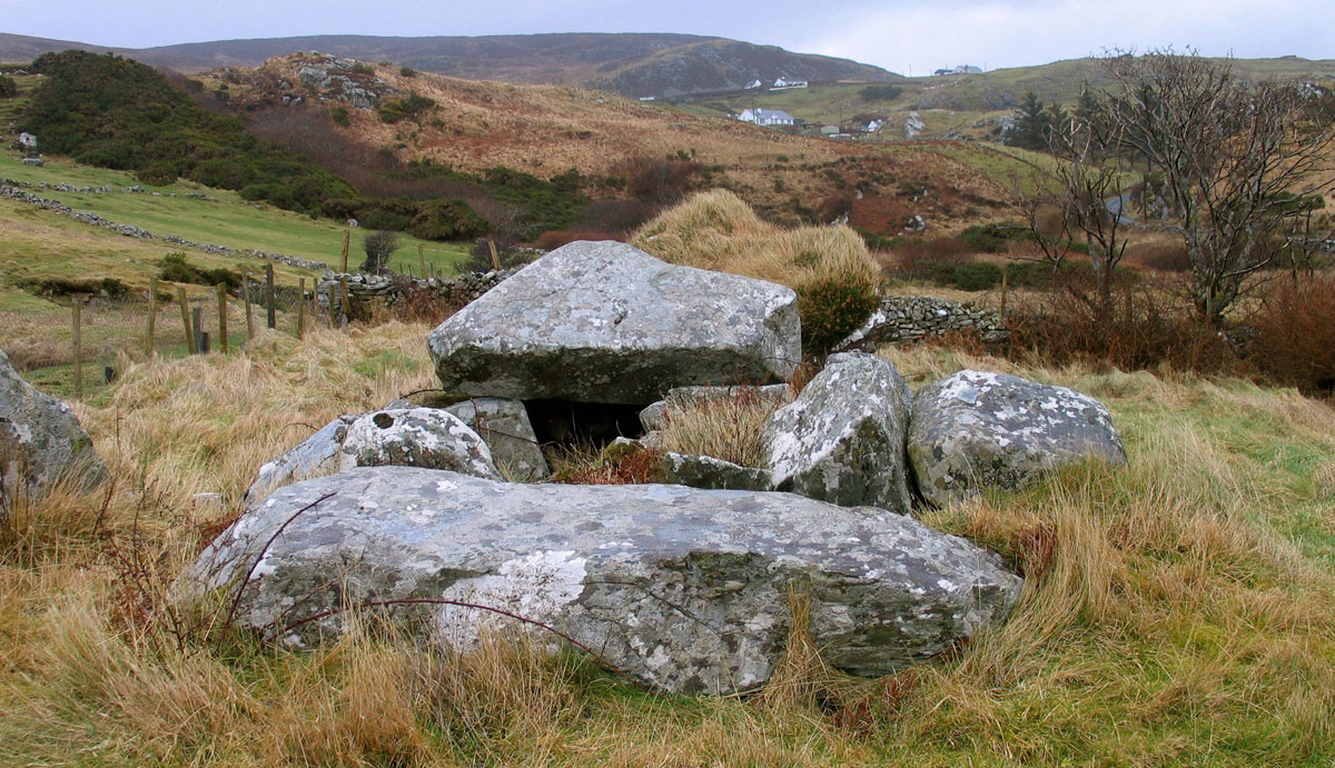 The east chamber of Farranmacbride. 