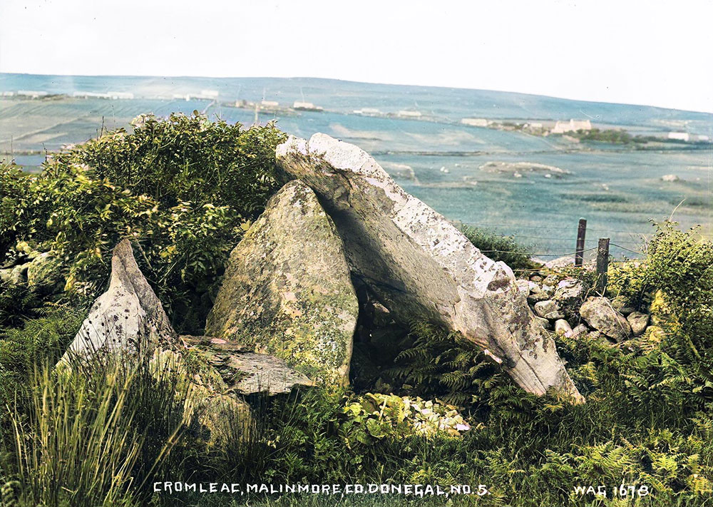 Dolmen Number 5 in the series at Malin More.