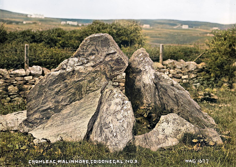 Dolmen Number 3 in the series at Malin More.