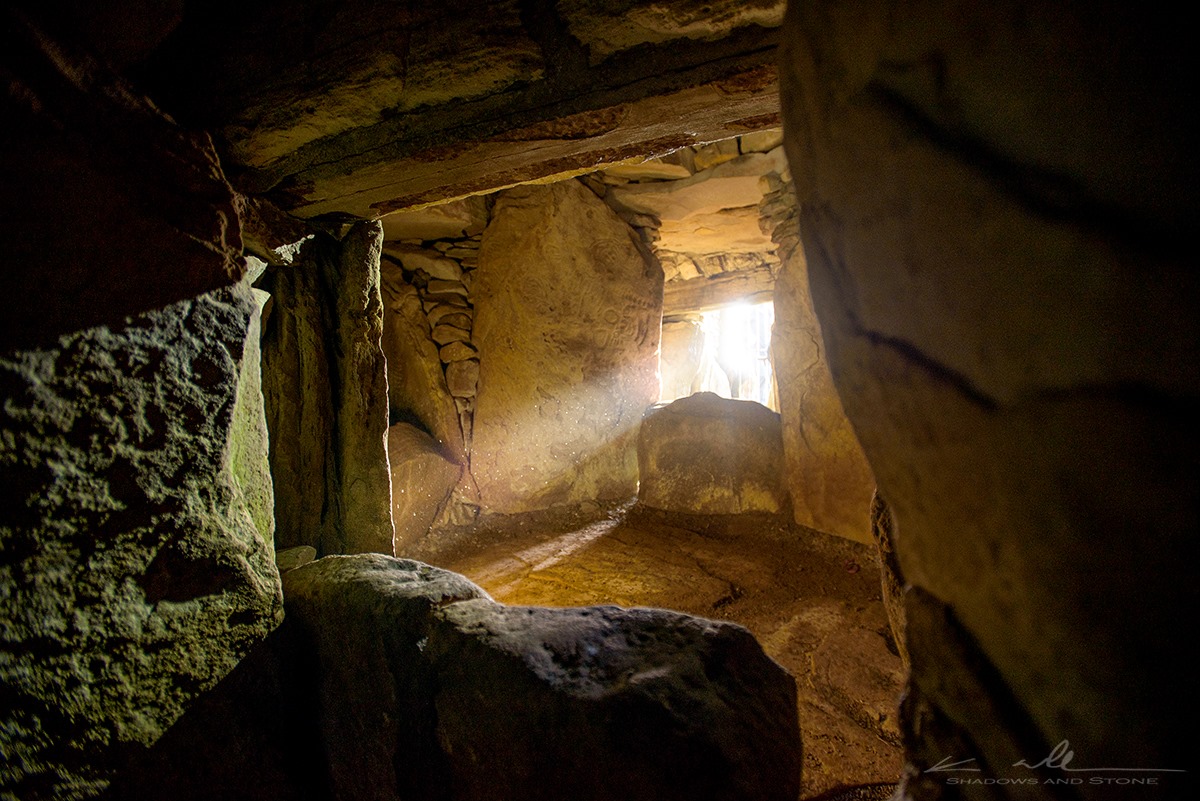 Cairn T, Loughcrew. Photograph © Ken Williams, Shadow and Stone.