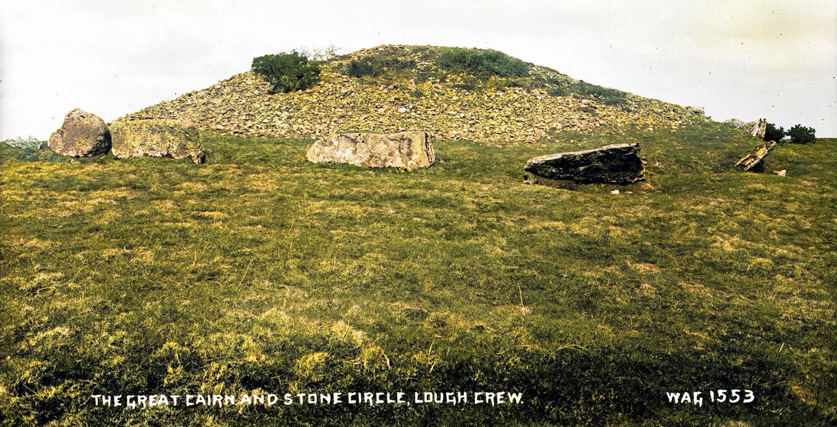 Cairn L at the Loughcrew cairns by William A. Green.
