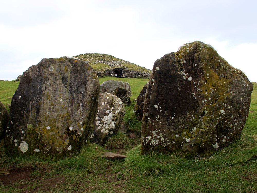 Cairn V at Loughcrew.