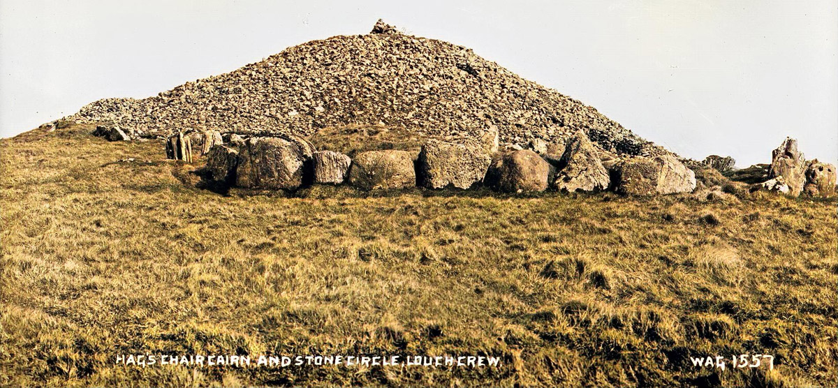 Cairn T at Loughcrew, photograph by William A. Green.