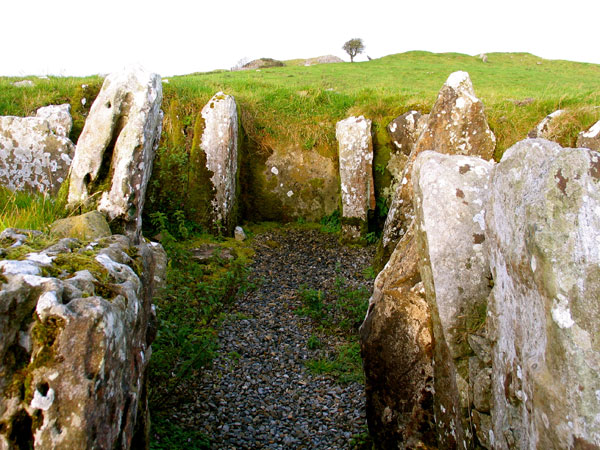 The chamber of Cairn I has seven compartments.