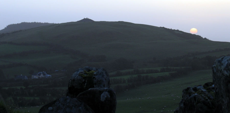 View from Cairn V