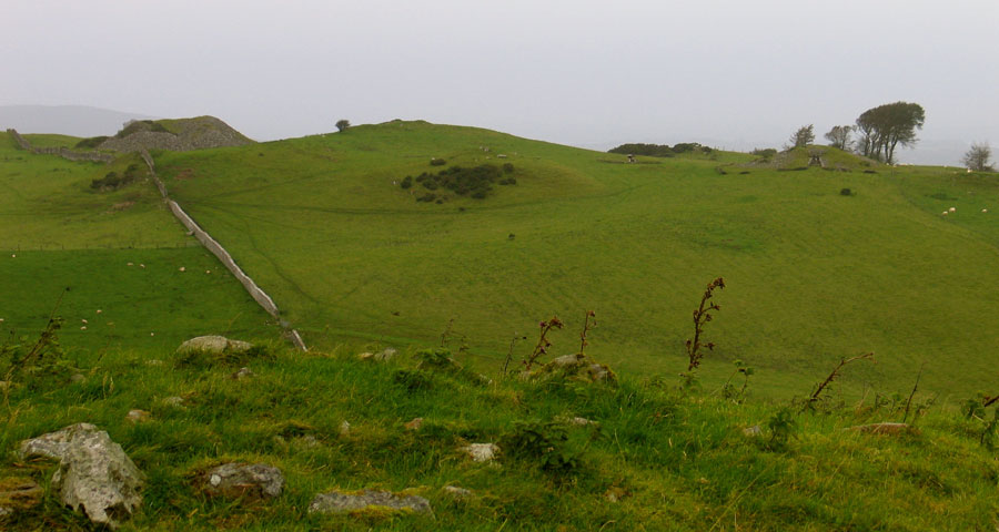 View from Cairn M at Loughcrew