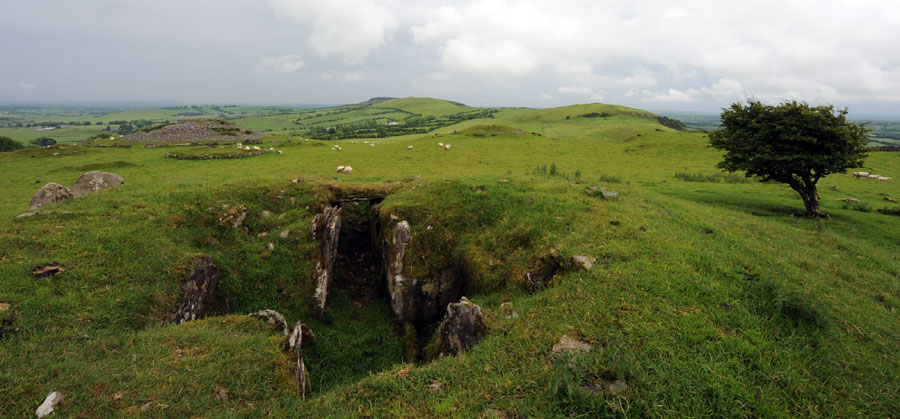 The Loughcrew landscape.