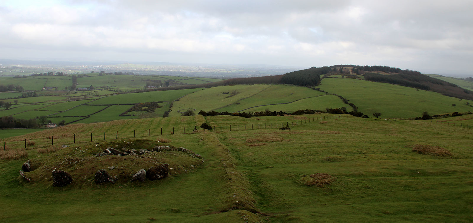 Loughcrew Landscape.