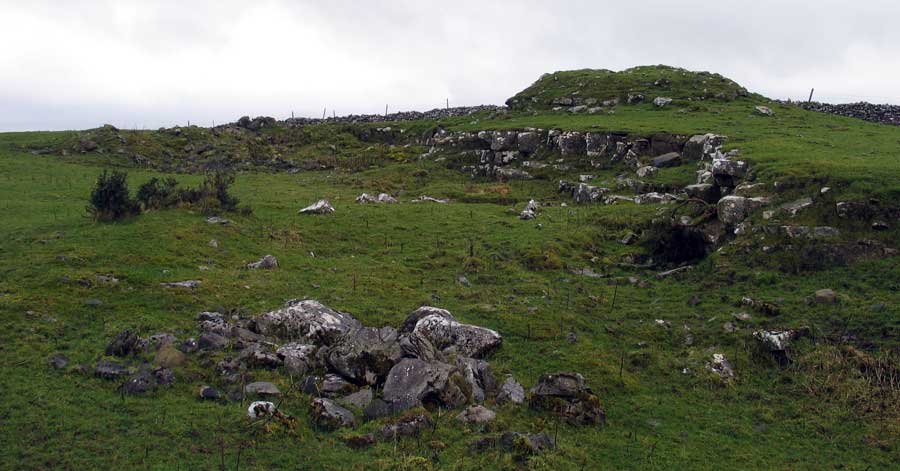 Carnfree, the inauguration mound of the O'Connors.