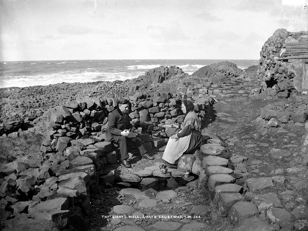 The Wishing Chair at the Giant's Causeway.