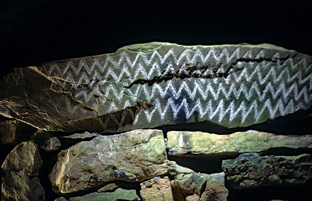 Megalithic art at Fourknocks.