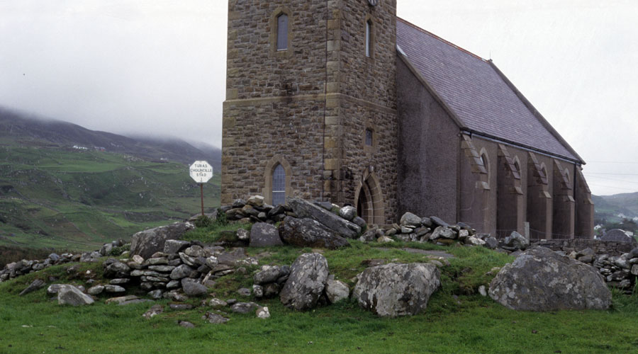 The first station of the Glencolumbkille turas. 