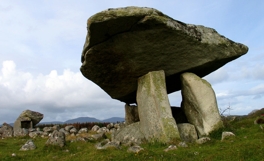 The  Kilclooney dolmen.