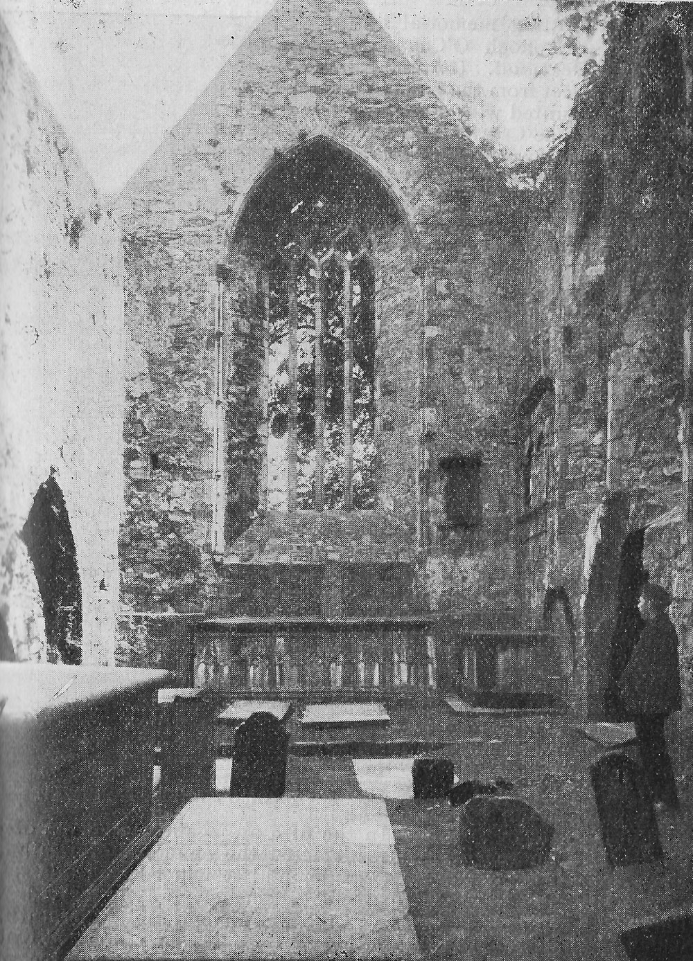 A photograph of the Nave and High Altar by the Sligo photographer Tadgh Kilgannon.