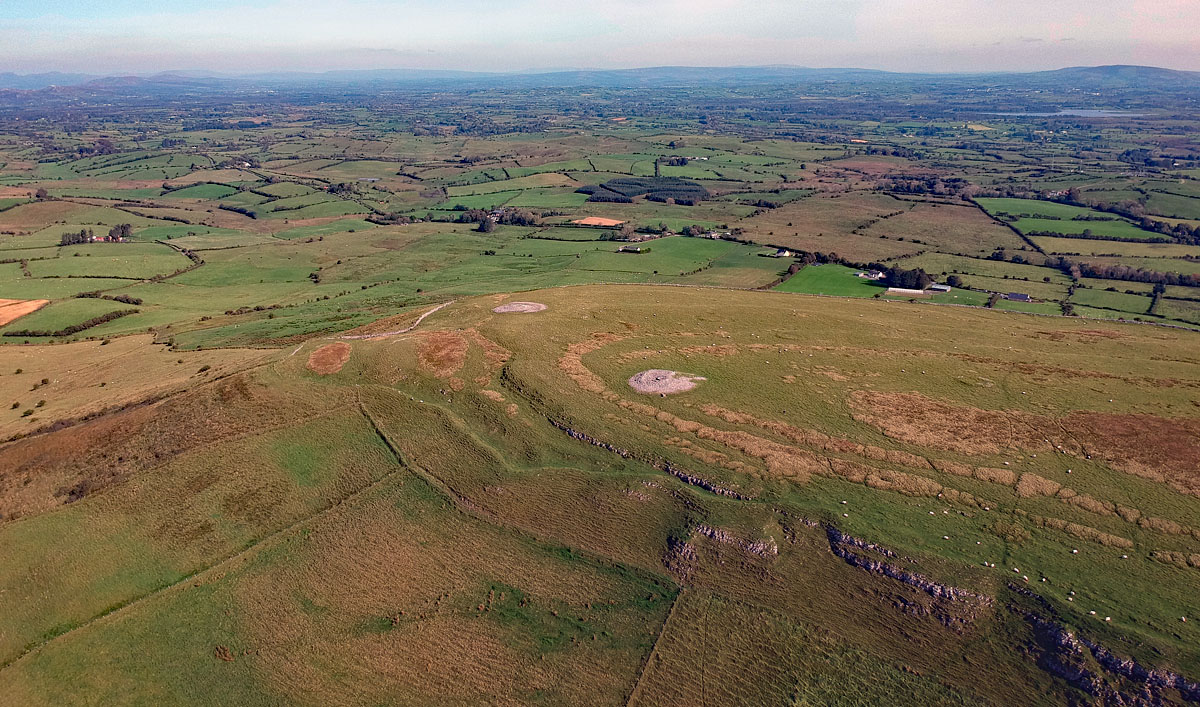 The view from Knocknashee.  Photograph © Sally's Scenes of Sligo.