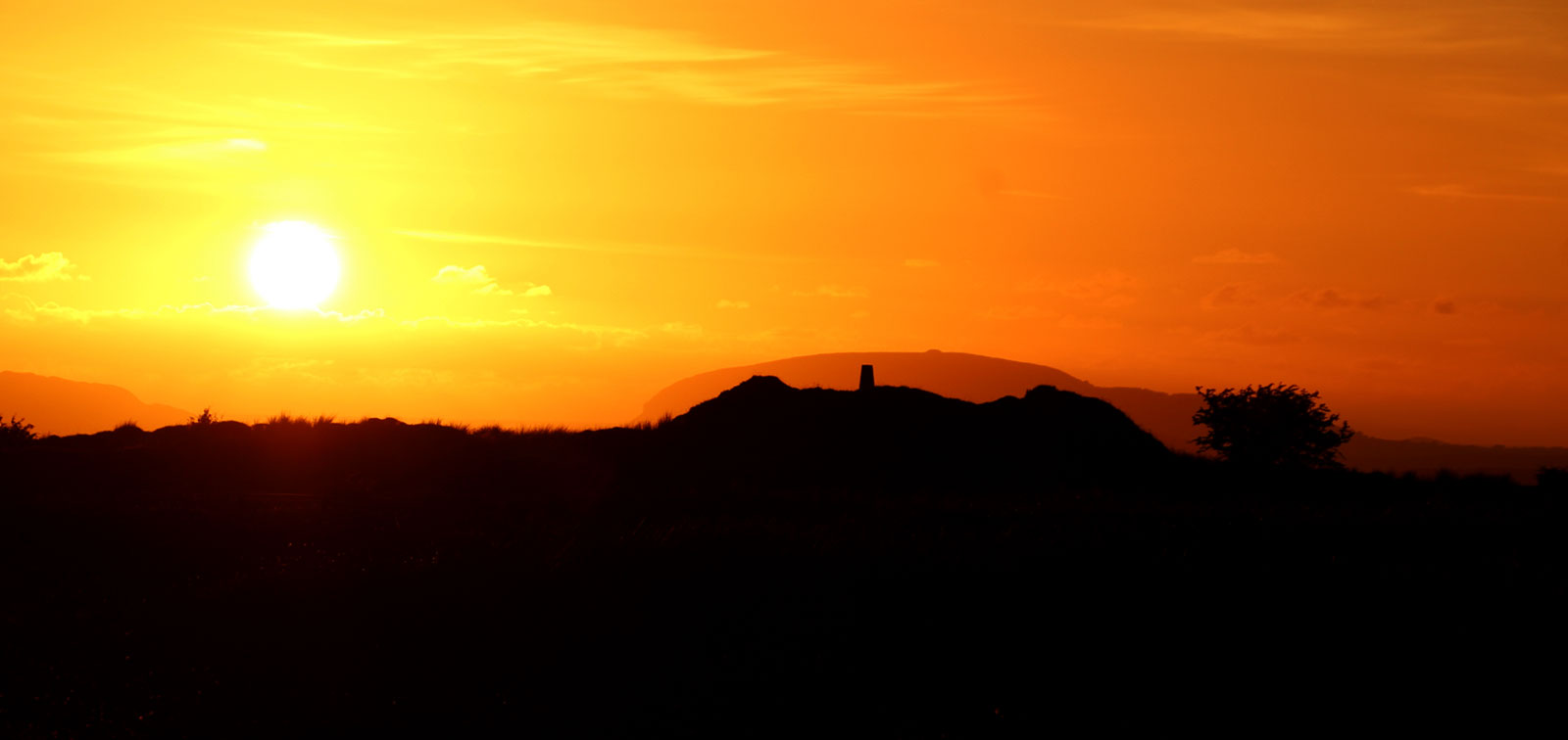 Shee Lugh at sunset.