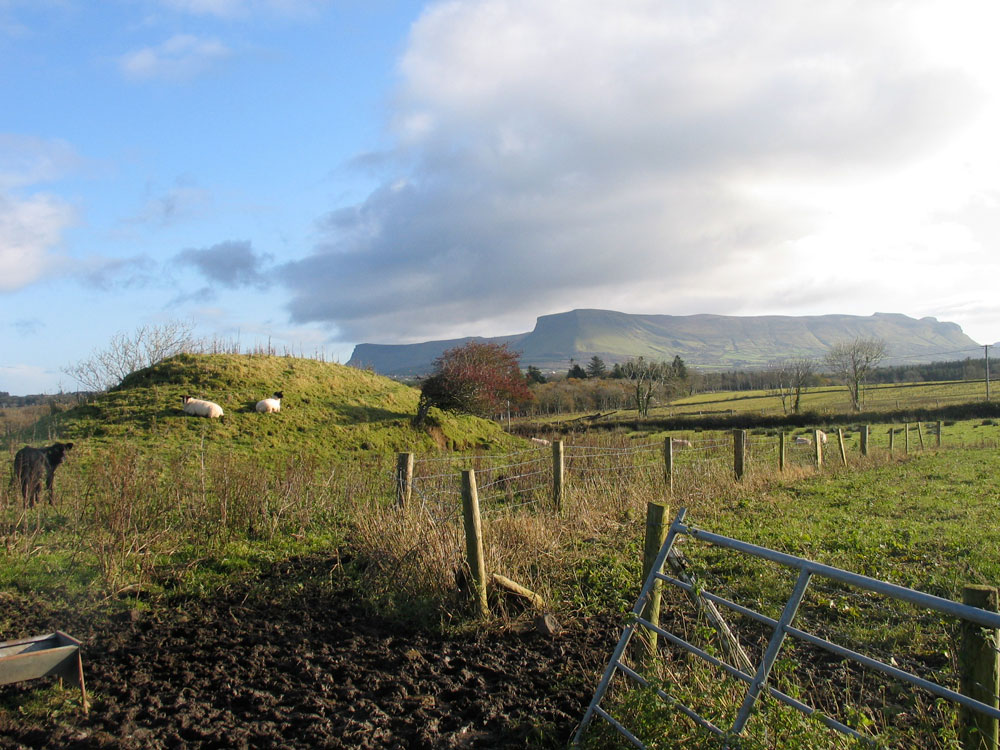 A barrow at Fairymount in north Sligo.