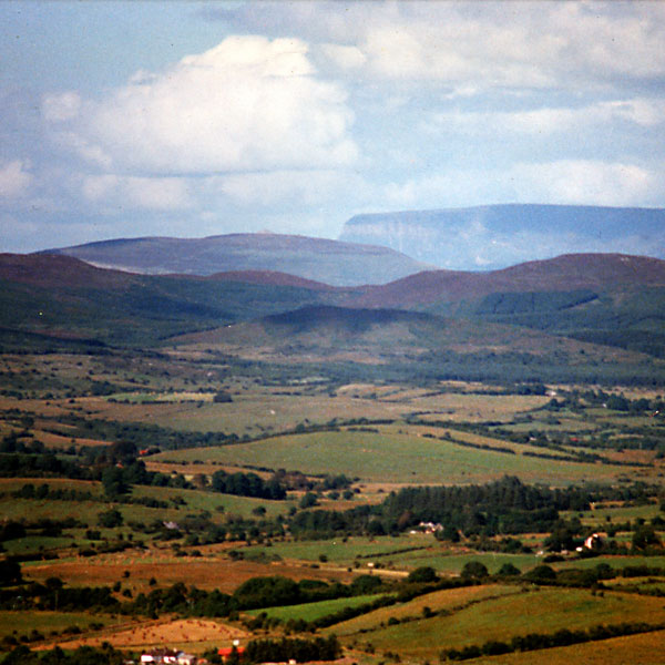 View north from Knocknashee.