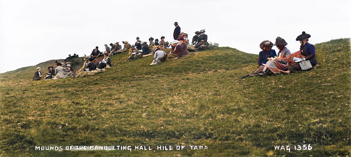 Victorian picnic at the Banqueting Hall on the Hill of Tara.