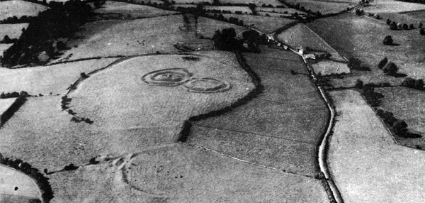 Tara
        from the air taken from an old postcard.
